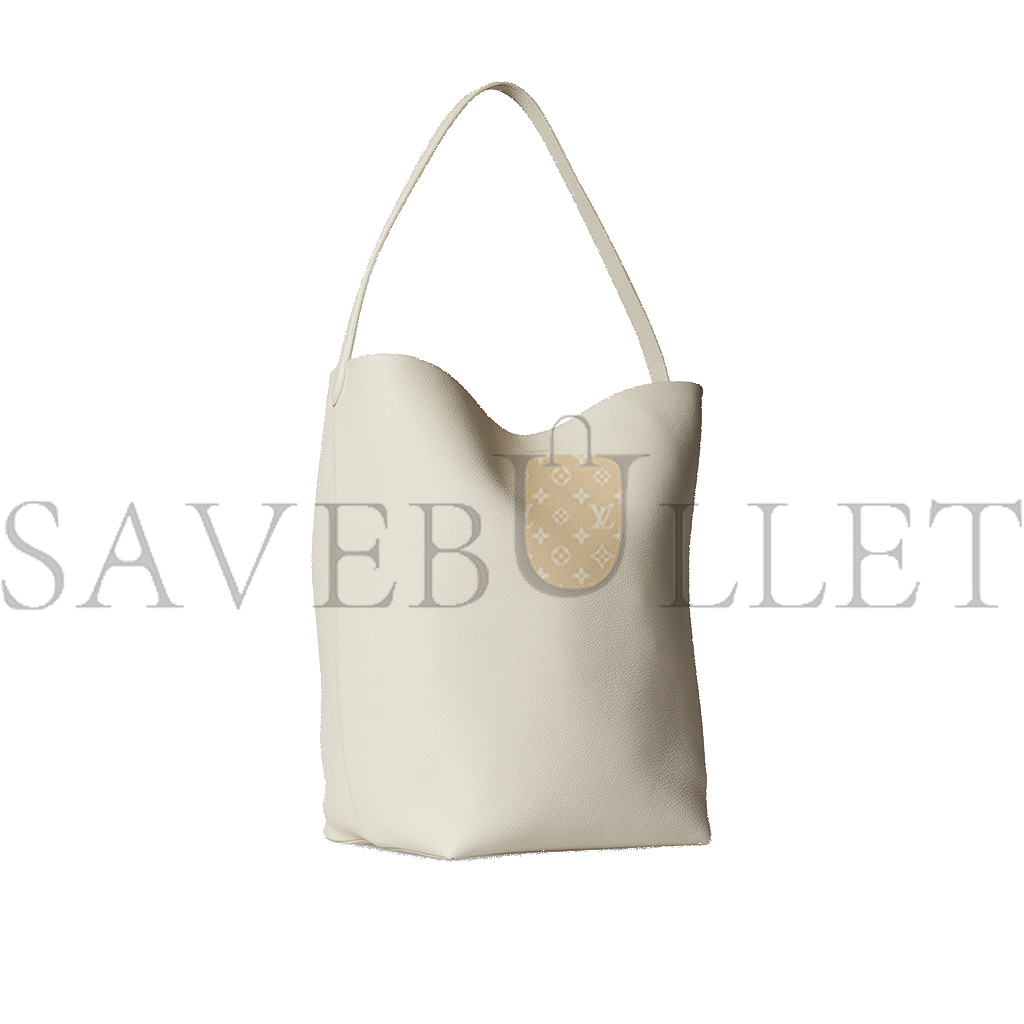 THE ROWLARGE NS PARK TOTE BAG IN LEATHER IVORY W1273L129IVPD (43*38*20cm)